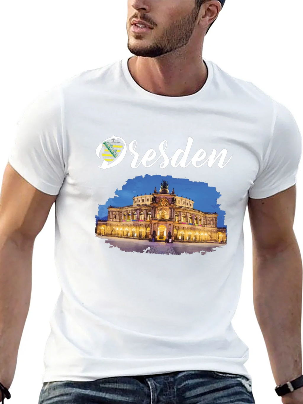 Dresden Germany T-Shirt - Cityscape Tee