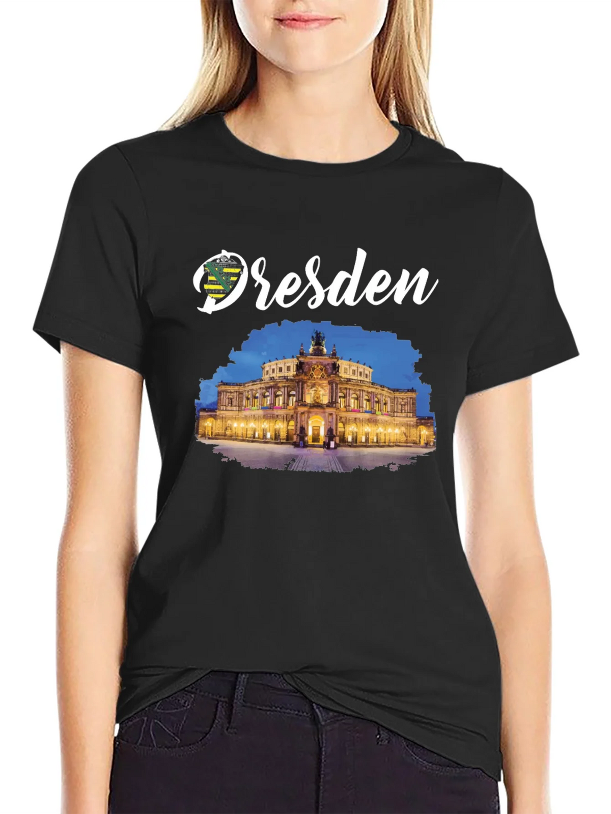 Dresden Germany T-Shirt - Cityscape Tee