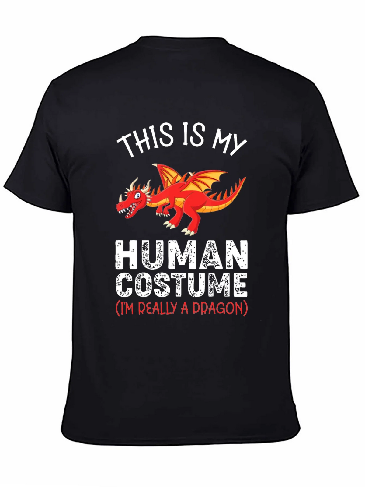 This is My Human Costume Dragon T-Shirt