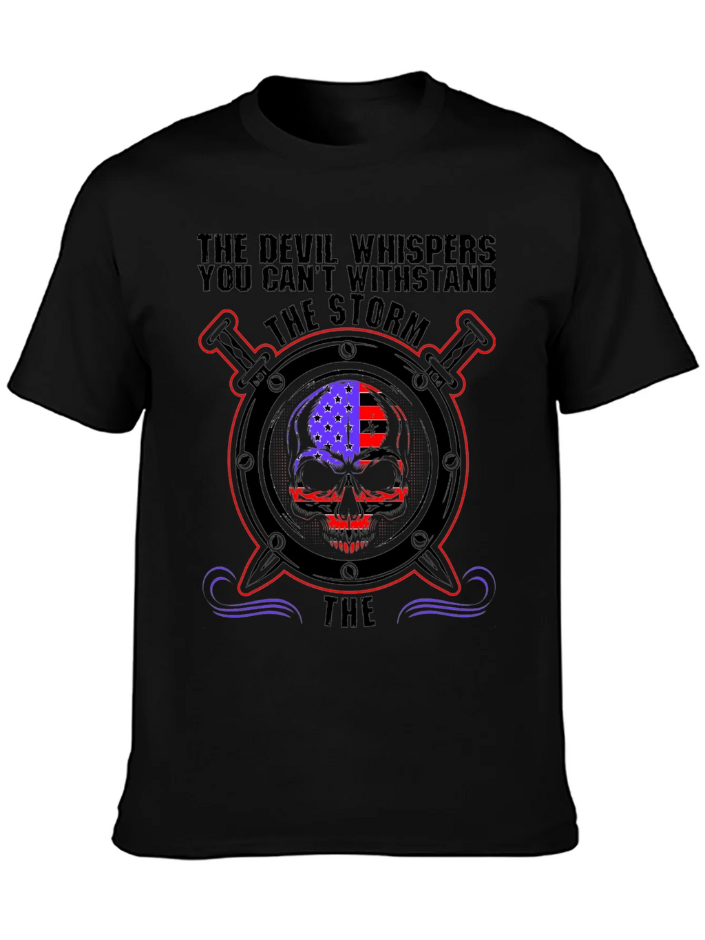 The Storm Skull Graphic T-Shirt
