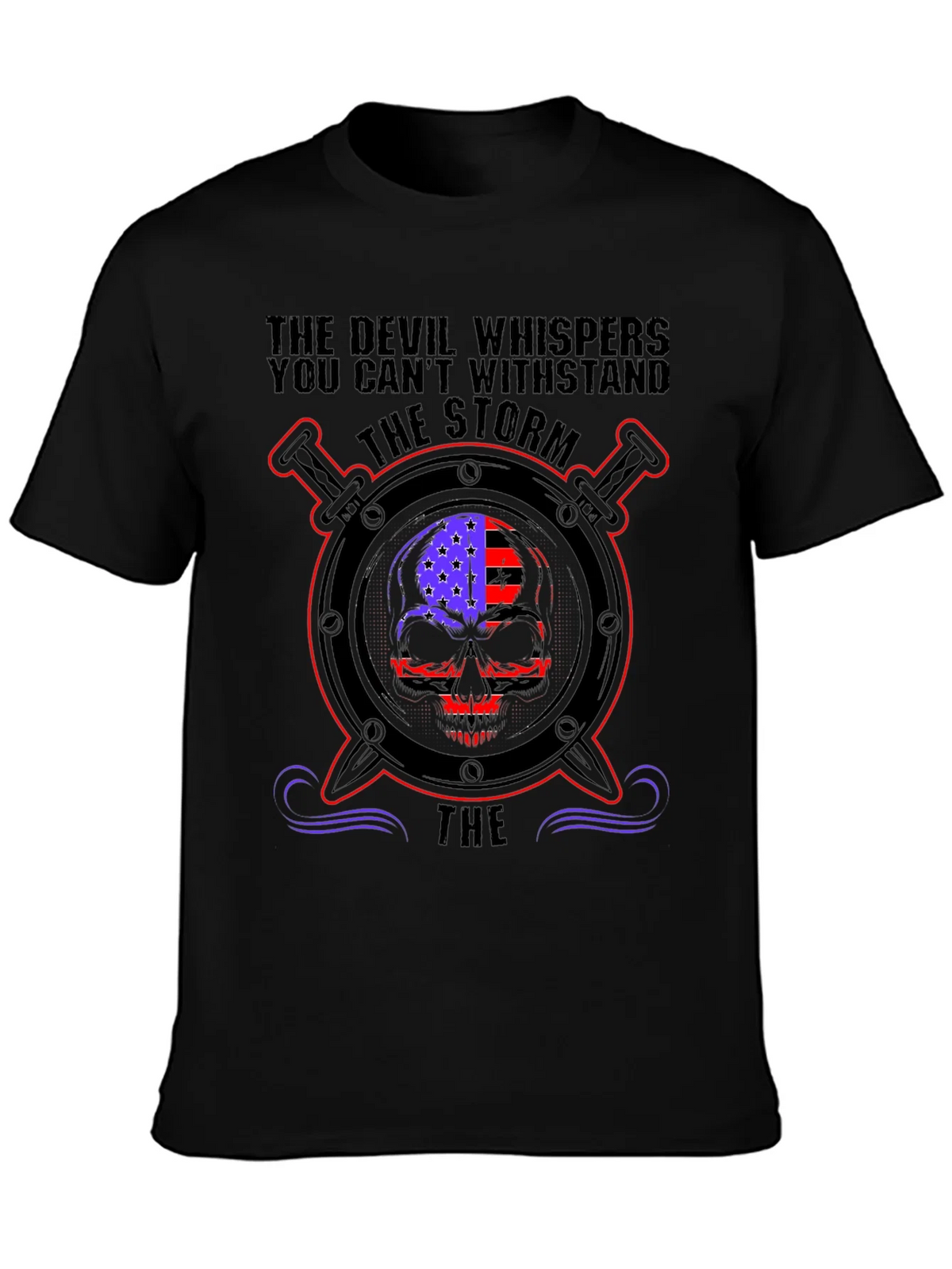 The Storm Skull Graphic T-Shirt