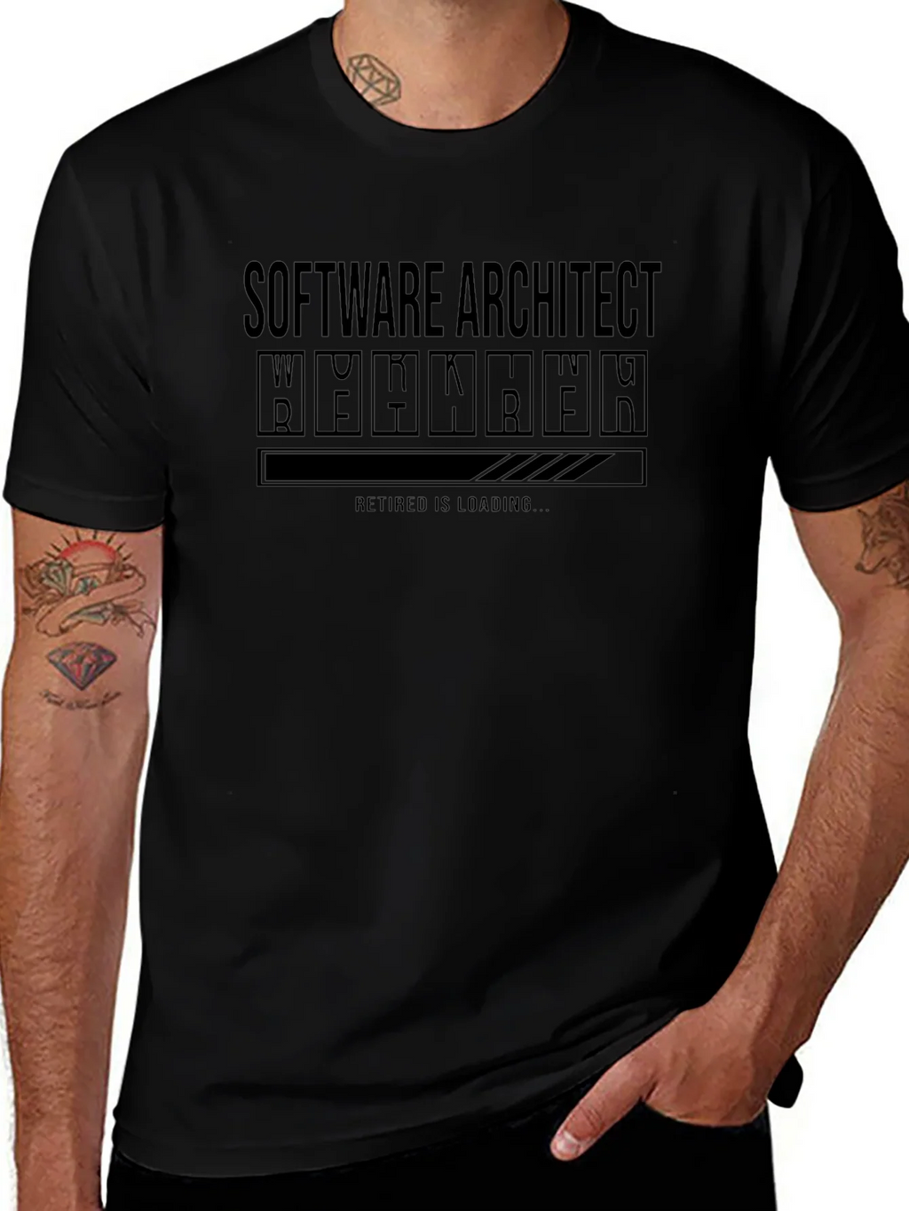 Software Architect Retirement Loading T-Shirt