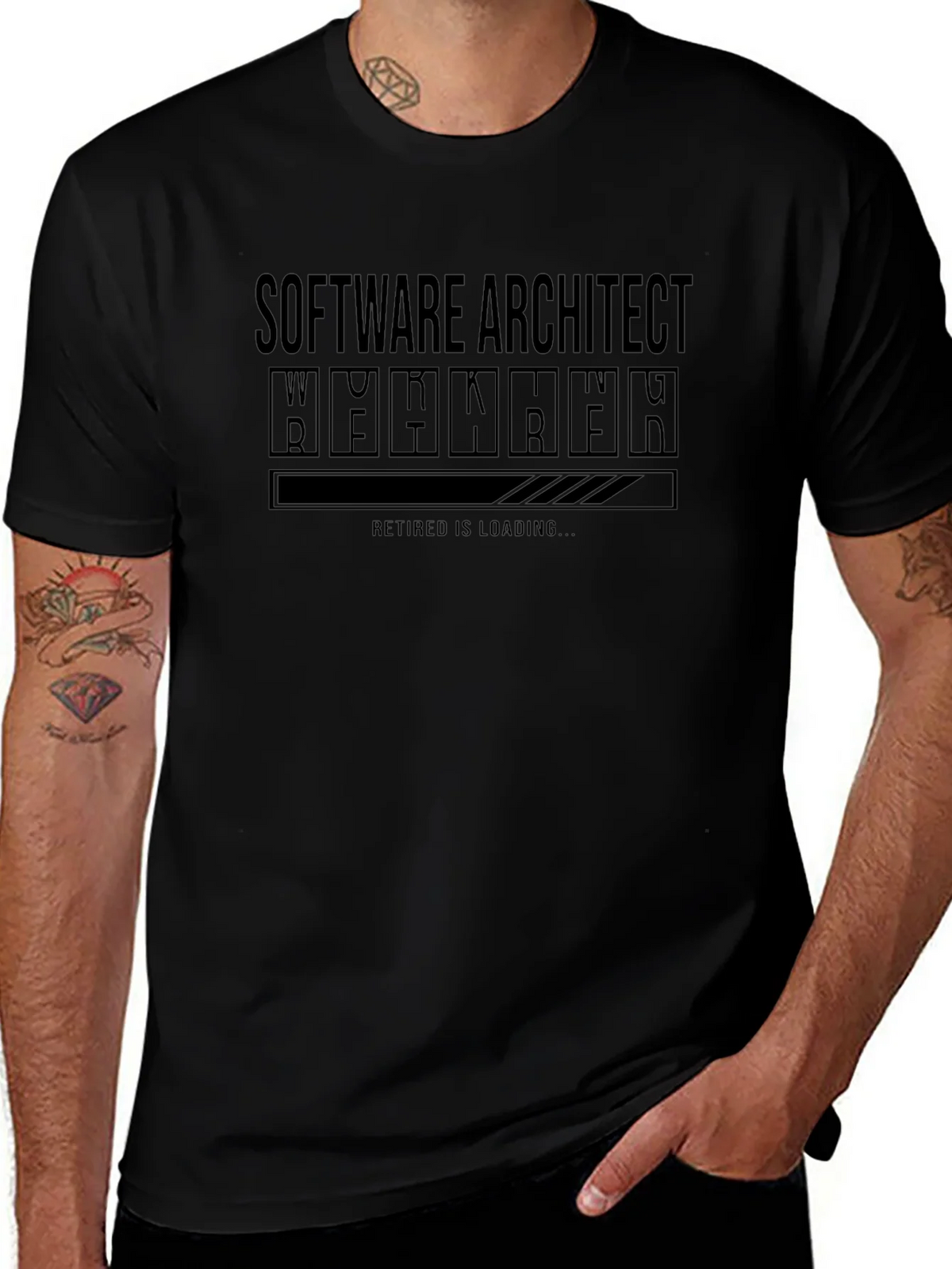 Software Architect Retirement Loading T-Shirt