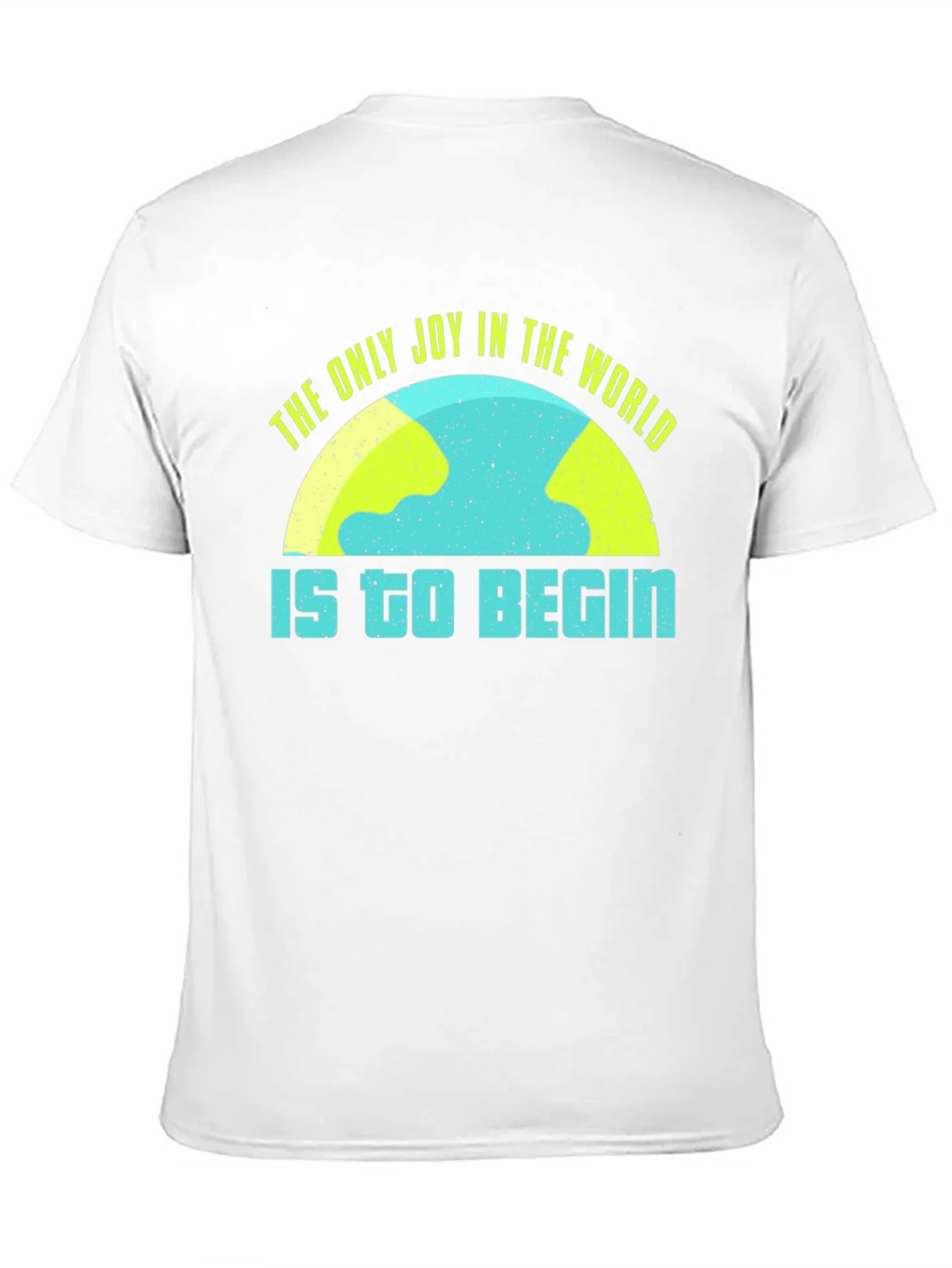Joy To Begin Graphic Tee - Black