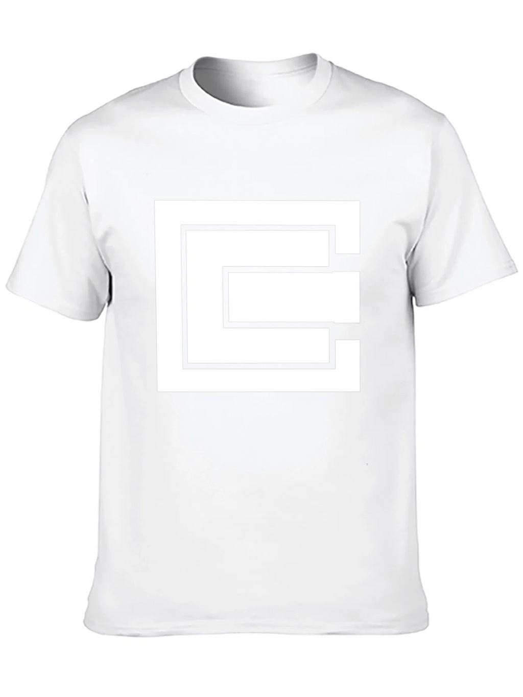 Geometric Square Black T-Shirt
