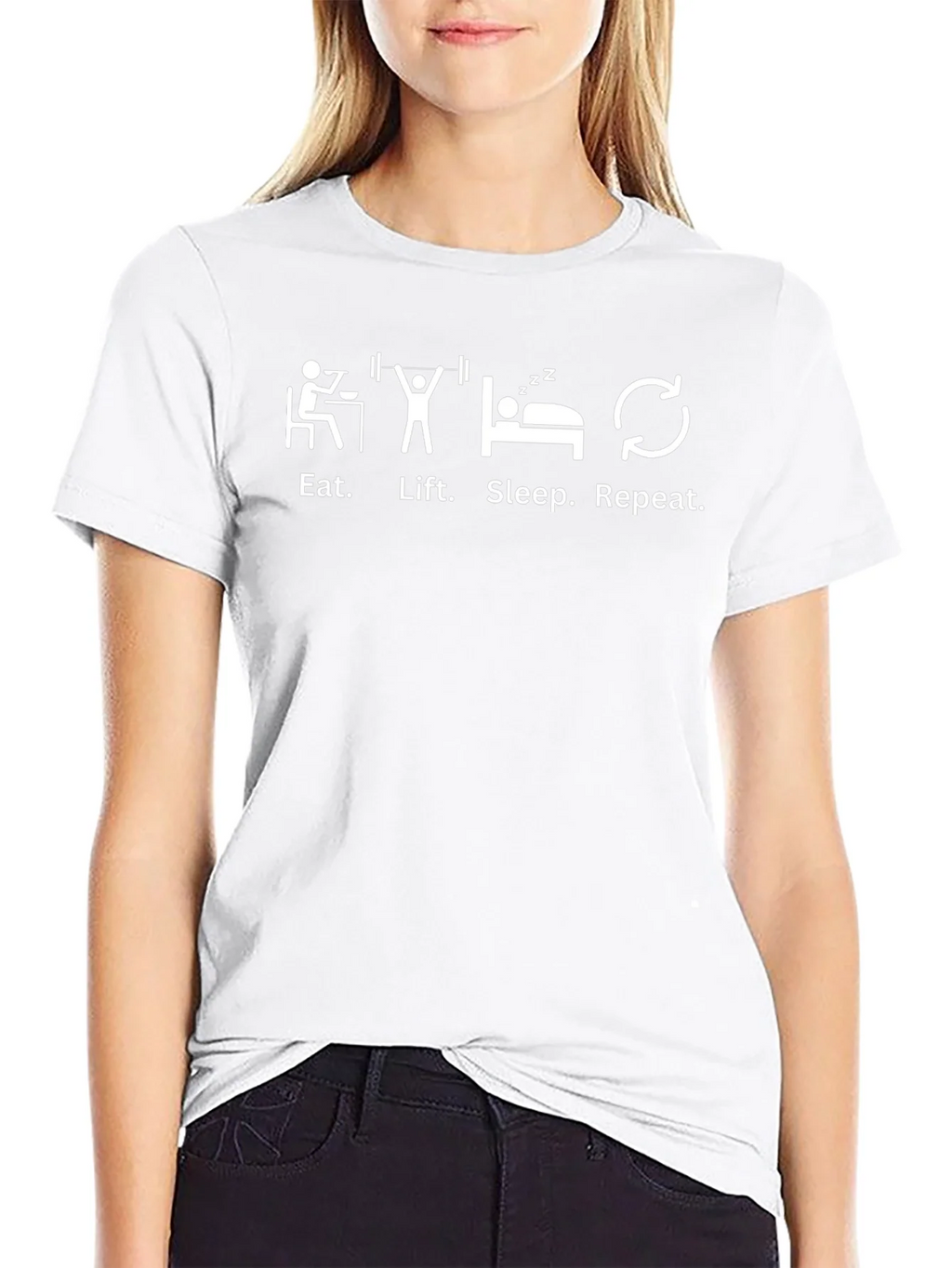 Eat Lift Sleep Repeat Fitness T-Shirt